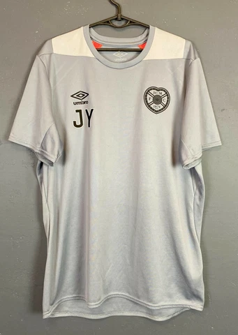 MEN'S HEART OF MIDLOTHIAN 2018/2019 HEARTS SOCCER FOOTBALL SHIRT JERSEY SIZE L Cover