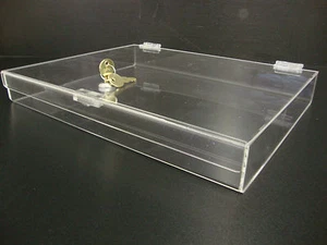 305Displays Acrylic Countertop Display 16" x 12" x 2" Locking Security Showcase - Picture 1 of 1