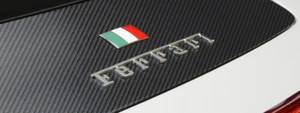 Ferrari Italian Flag Badge. All Models. Genuine Part. Ferrari P/N: 55024105 - Picture 1 of 1