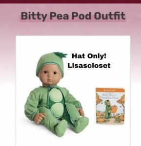 New Hat Only! Bitty Baby Doll 15” American Girl Bitty Pea Pod Outfit