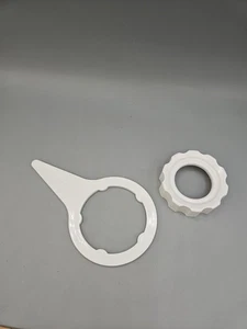 KitchenAid Food Grinder FGA Replacement Part Lock Ring Nut & Wrench - Picture 1 of 6