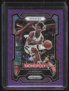 2023-24 Panini Prizm Monopoly Purple Ja Morant Memphis Grizzlies #44 - Bild 1 von 2