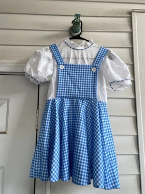 Vestido Disfraz de Halloween Dorothy Wizards Of Oz Vintage Rubíes Niño Mediano Solo Foto 1 de 4