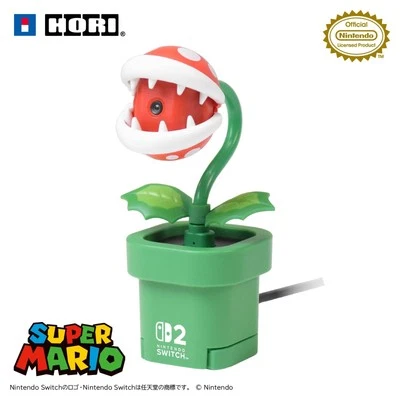 HORI Piranha Plant USB Camera Nintendo Switch 2 Accessory Official Licensed 80 - Image 1 of 4