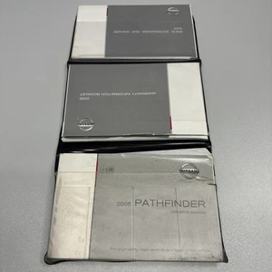 2005 Nissan Pathfinder Owners Manual Information Guide Book Set w / Case OEM - Picture 1 of 5