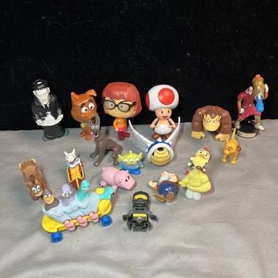 混合大量老式玩具,Mario Scooby Animaniacs 玩具总动员 — 第 1/4 张图片