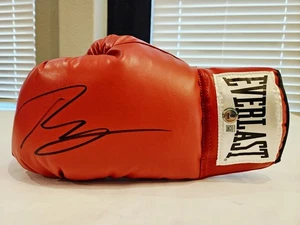 Ryan Garcia Autographed Signed Red Everlast Boxing Glove Beckett Certified - Picture 1 of 7