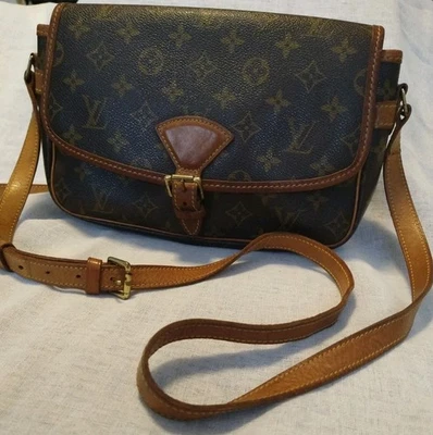 Bolso de Hombro LOUIS VUITTON VINTAGE Sologne_Monograma Lona PVC Marrón Foto 1 de 4