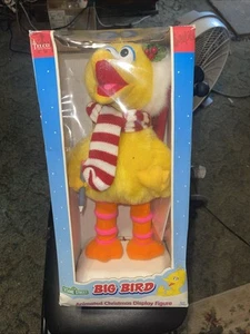 Vintage Christmas Motionette Sesame Street Big Bird Animated Figure 1998 NEW! - Picture 1 of 1