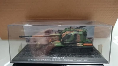 DIE CAST TANK " AMX AU F1 CANJUERS (FRANCE) - 1997 "  SCALA 1/72  - Immagine 1 di 2