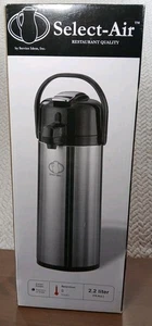 Select Air SAL22S Pot Coffee Dispenser 2.2L Stainless Steel - Picture 1 of 6