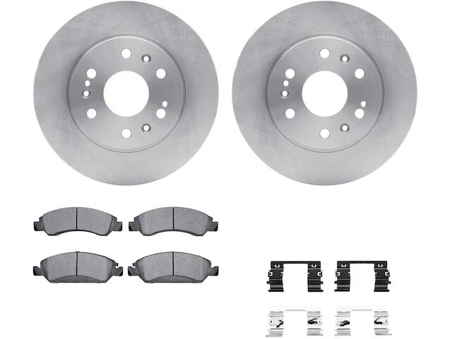 Front Brake Pad and Rotor Kit For 2014-2018 Chevy Silverado 1500 2015 GT546KM Foto 1 de 1
