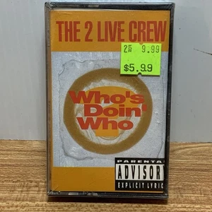 The 2 Live Crew: Who's Doin Who 1991 Cassette Single - NEW SEALED - Picture 1 of 3