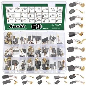 Keadic 69 Teile 23 Größen Elektromotor Kohlebürsten Ersatz Sortiment Se... - Bild 1 von 7