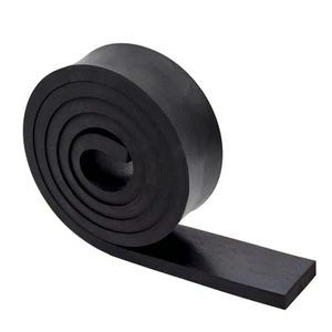 1/2 Inch Thick Neoprene Rubber Strips and Heavy-Duty Solid Rubber Rolls, Shee... - Picture 1 of 6