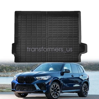 Para BMW X5 G05 TPE 2019 2020 2021 2022-2024 maletero revestimiento de carga todo clima negro Foto 1 de 4