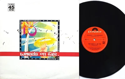 Siouxsie & The Banshees - This Wheel's On Fire 12" Single 1987 Polydor Australia - Image 1 of 3