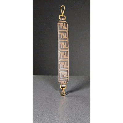 Correa de hombro de cuero FENDI Mini Strap You Foto 1 de 4