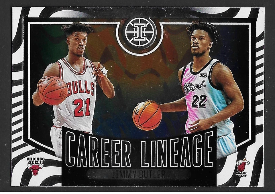 2020-21 Panini Illusions Career Lineage #17 Jimmy Butler Chicago Bulls - Image 1 of 1