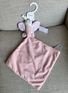 Matalan Pink Butterfly Comforter Blanket Soft Toy Blankie Floral Wings Baby - Picture 1 of 4