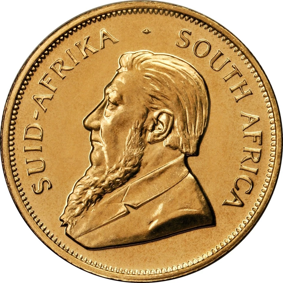 South Africa 1oz .9167 Gold Krugerrand BU - Brilliant Uncirculated Condition - Image 1 of 2