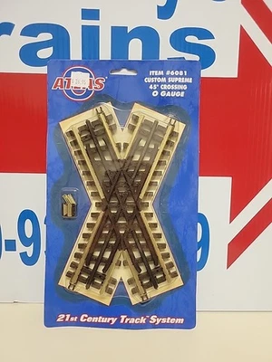 Atlas O Gauge Custom Supreme 45-Degree Crossing Item #6081 - Image 1 of 3