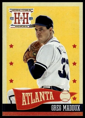 2013 Panini Hometown Heroes #134 Greg Maddux - Image 1 of 2