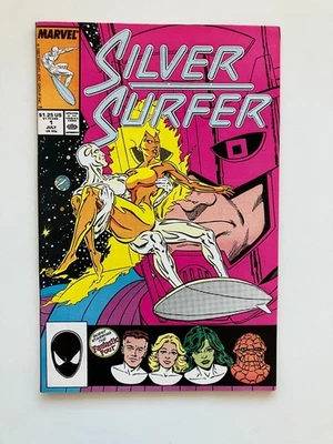 Lote Silver Surfer: #1 ('87), 44 (1st Infinity Gauntlet), 50 (hoja) ¡y diez más! Foto 1 de 4