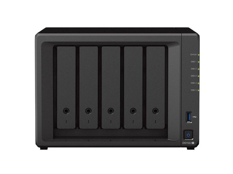 Synology DiskStation DS1522+ 5-Bay NAS Enclosure
