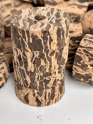 MOGO'S Cork Rings 12 Cactus Burl # 5, 1 1/4" x 1/2" x 1/4" Hole, New!