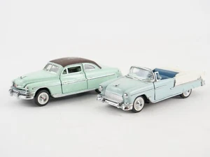 Franklin Mint 1955 Chevrolet Bel Air Convertible + 1951 Mercury Monterey 1/43 - Imagen 1 de 8