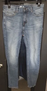 VECCHIO JEANS BLU SKINNY FLEX INTEGRATO BLU NAVY 34X32 - Foto 1 di 3