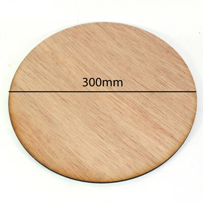 Wooden Circle 30cm Laser cut Plywood 5mm 300mm Round craft blanks 12 inch - Image 1 of 4