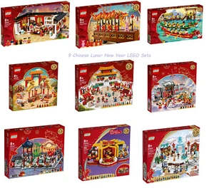 LEGO 9 Lunar New Year Sets 80101 80102 80101 80104 80105 80106 80107 80108 80109 - Picture 1 of 23