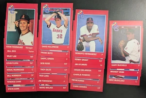 1988 Grand Slam Quad Cities Angels - You Pick 1 - A California Minor League - Picture 1 of 55