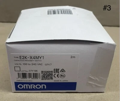 Interruptor de proximidad capacitivo OMRON E2K-X4MY1 nuevo caja abierta cantidad 1 - #3 Foto 1 de 4