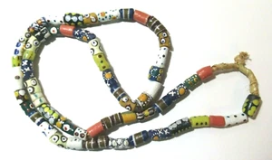 AfricanTrade Bead Multi-Color 34" 63 Mixed Beads - Picture 1 of 3