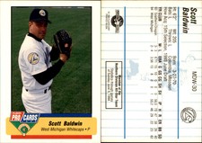 Scott Baldwin 1994 Fleer ProCards Midwest League All-Stars #MDW-30 Card