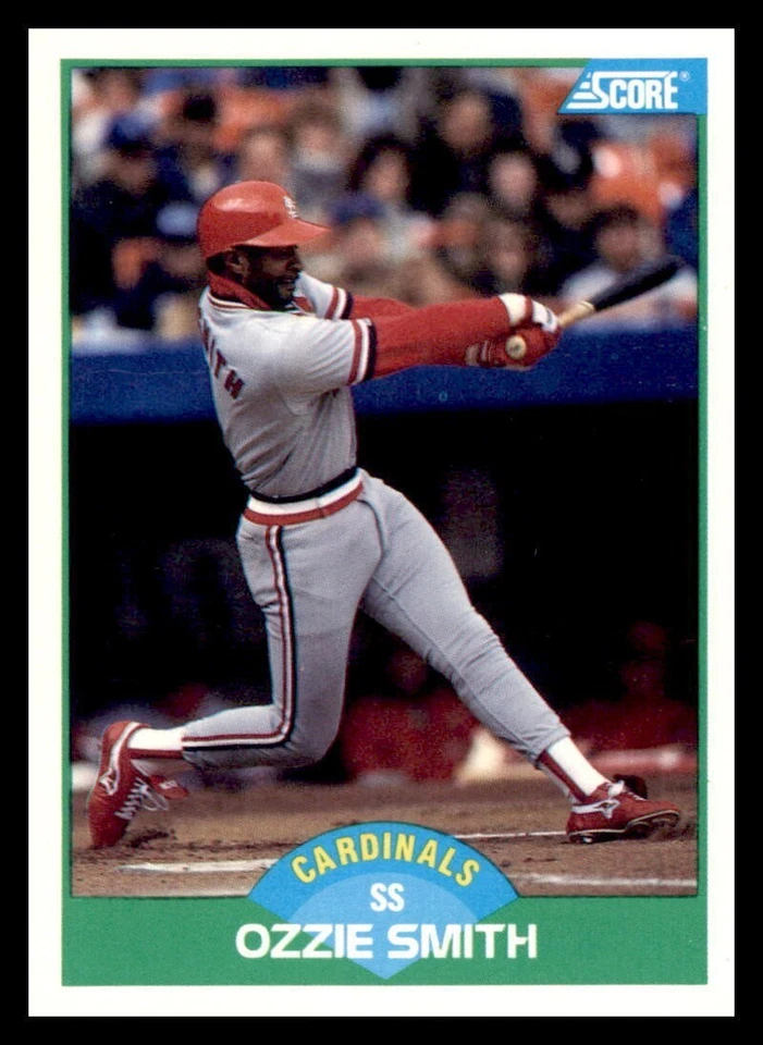 1989 Score #80  Ozzie Smith   Shortstop   Saint Louis Cardinals FREE shipping - Image 1 of 1