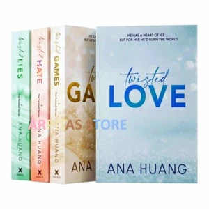 Twisted Series Collection Set by Ana huang (Love, Games, Hate, Lies) 4 books Set - Picture 1 of 2