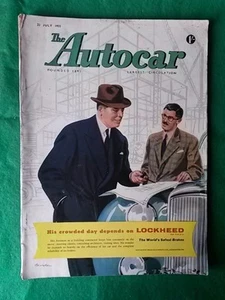 AUTOCAR - 22. JULI 1955 - FORD CONSUL TEST - Bild 1 von 1