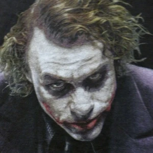 Why So Serious Heath Ledger Vintage Dark Knight Joker T Shirt Movie Batman - Imagen 1 de 11