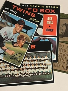 1971 Topps Baseball Singles - Pick Your Card - Complete Your Set - High Numbers - Picture 1 of 501