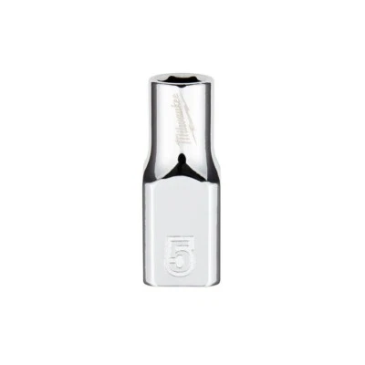 Milwaukee 45-34-9030 1/4 Drive 5mm Metric 6-Point Socket - Image 1 of 2