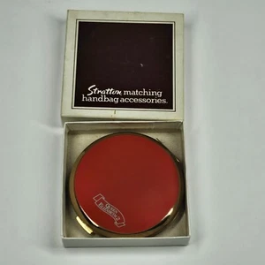 RMS Queen Elizabeth 2 Compact Purse Mirror Vintage w/Box QE2 Stratton - Picture 1 of 9