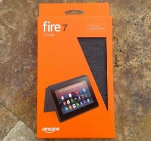 🌟🎈 Amazon Fire 7 Tablet Case (7th Generation) Charcoal Black 🌟