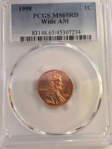 1998 Wide Am PCGS MS65RD - Picture 1 of 1
