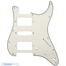 3-ply Parchment HSH Pickguard for Humbucker Fender Stratocaster Strat USA MIM