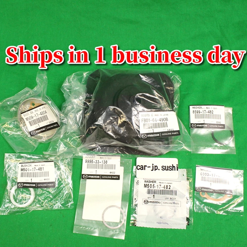 MAZDA 1985-1989 RX-7 FC3S Genuino Palanca de Cambio Engranaje Bota Aislador Polvo Bush KIT Foto 1 de 4