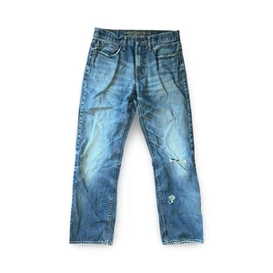 American Eagle Men's Loose Distressed Jeans Size 31X34 Cotton Demin's Pants - Picture 1 of 9